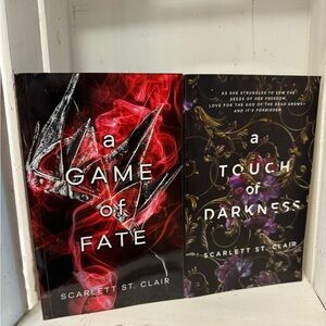 Touch of Darkness & A Game of Fate Duology by Scarlett St. Clair Paperbacks